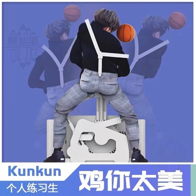 泰山靠ikun鸡你太美手办