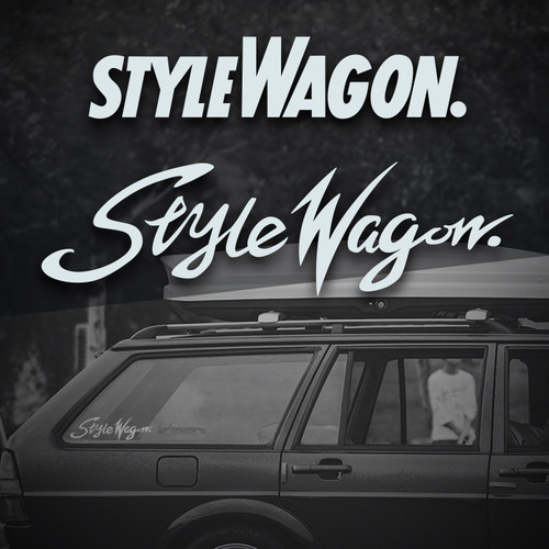 旅行车侧窗后窗装饰幻彩车贴 STYLE WAGON瓦罐改装美潮防水车贴