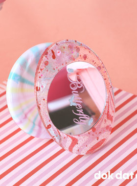 dokdatdap原创蝴蝶磁吸手机支架个性趣味镜面磁吸支架小众设计