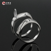 守梦者S3银钛钢男女生防身戒指轻奢款 小众指环刃防狼户外神器凶刀