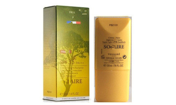 法国天芮新品羽薄臻效防润白晒乳