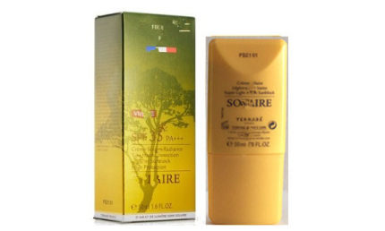 专柜正品TERRAKE法国天芮新品羽薄臻效防白晒乳霜SPF35进口护肤品