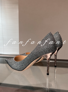 来着星星的我同款 LOVE85版型 高级定制 8.5CM高跟鞋 工作鞋婚鞋