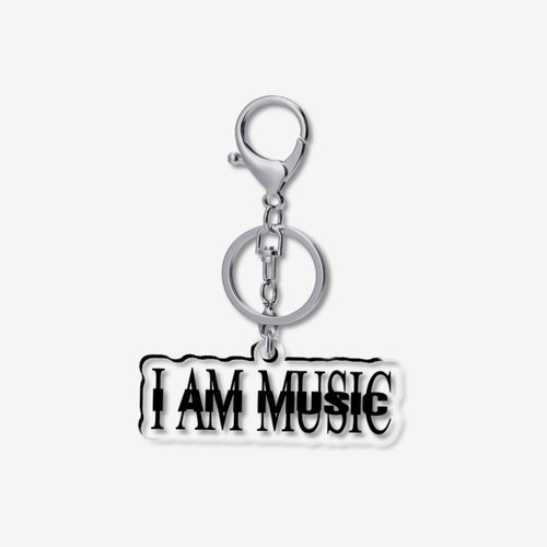 playboi carti I AM MUSIC 5cm透明钥匙扣龙虾扣