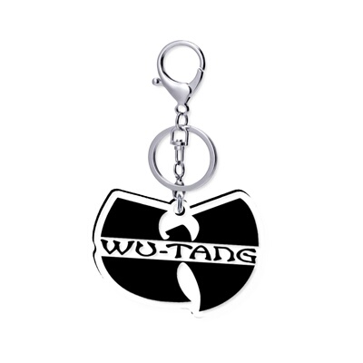 wutang clan 5cm透明钥匙扣龙虾扣