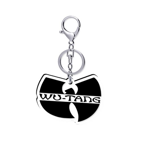 wutang clan 5cm透明钥匙扣龙虾扣