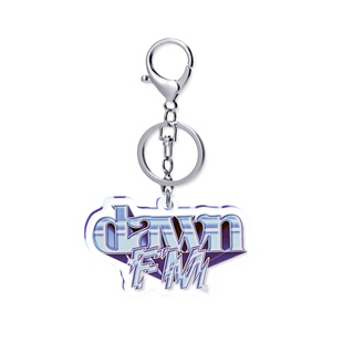 dawn 封面字体 5cm透明钥匙扣龙虾扣 滴胶 the 亚克力 weeknd