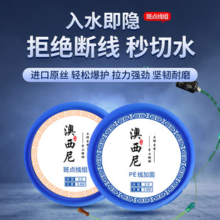 日本進口魚線主線線組正品 4.5米5.4綁好成品 全套釣魚線3.6 套裝