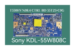 KDL new Brand 55W808C Sony C0G 55T23 CTRL T550HVN08.4