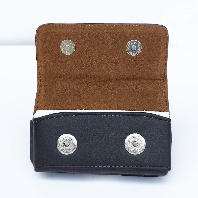 别腰老式单层通用穿皮带挂腰包手机套老年机直板手机包横款超薄