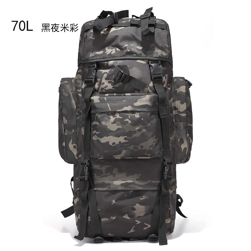 Extra large capacity backpack travel bag, men's tactical backpack, backpack, outdoor oversized travel mountaineering bag, waterproof