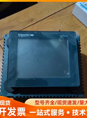 施耐德触摸屏HMIS65+HMISAC，成色99新，通电显示