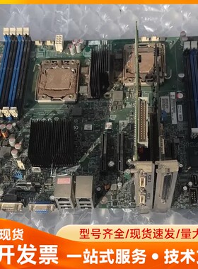 Intel S5500BC主板，双路CPU，DDR3内存，拆
