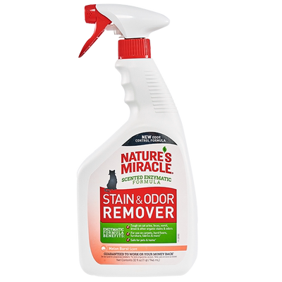 8in1天然奇迹猫用清洁祛污除臭剂甜瓜香型室内去味宠物家用