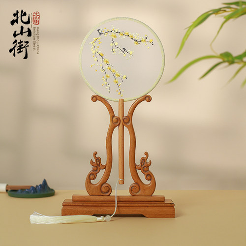 新中式团扇高级感苏州中国古风