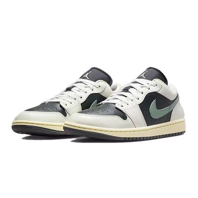 耐克Nike Air Jordan 1 Low WMNS AJ1黑绿低帮篮球鞋DC0774-001
