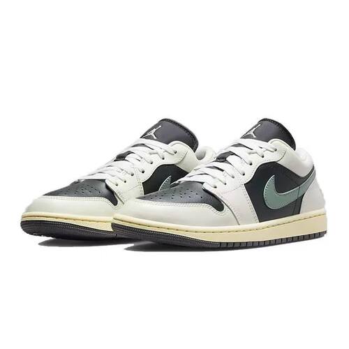 耐克Nike Air Jordan 1 Low WMNS AJ1黑绿低帮篮球鞋DC0774-001