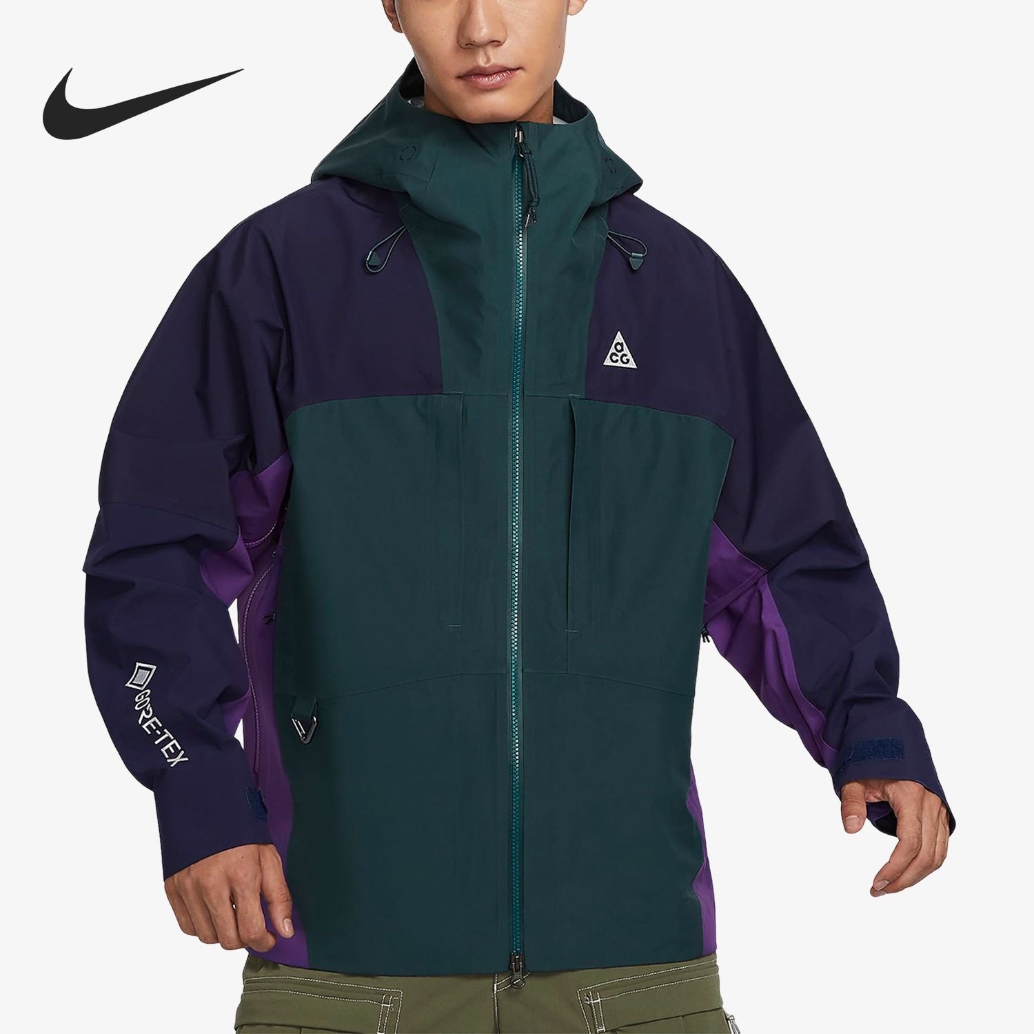 Nike 运动休闲连帽防水夹克外套男款 DQ5772-328,运动服/休闲服装,运动茄克/外套,淘宝优惠券,粉丝福利购,淘宝优惠卷