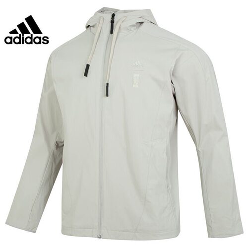 adidas  武极系列 纯色运动休闲连帽夹克外套男款 IX4289