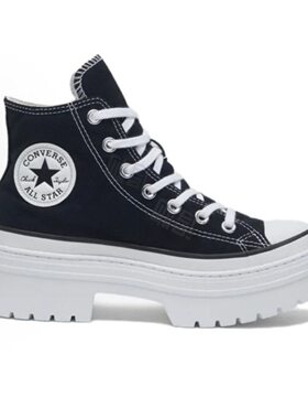 Converse All Star Lugged Heel 舒适百搭高帮帆布鞋 女款A08258C