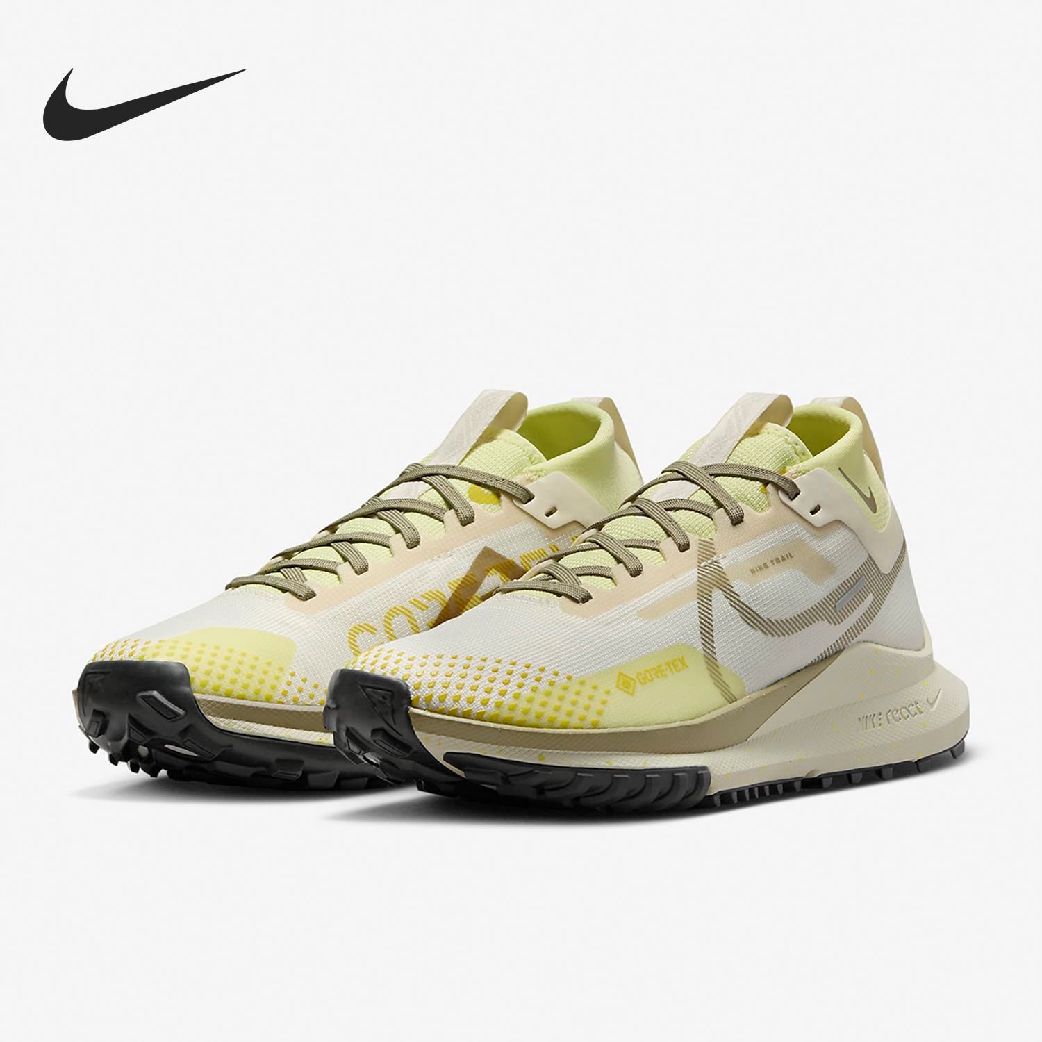 Nike Pegasus Trail 4 圆头套胶耐磨低帮跑步鞋女款 DJ7929-101