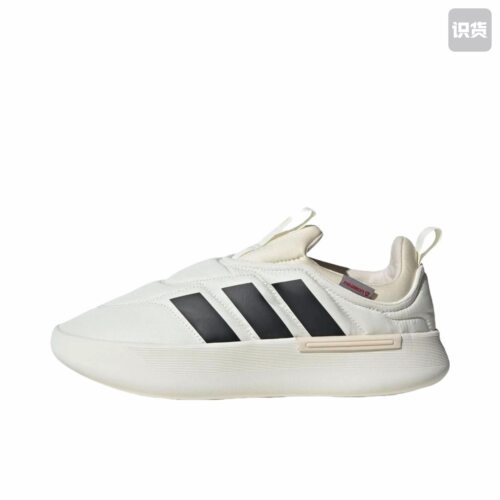 adidas Adipuff 织物圆头套脚低帮生活休闲鞋男女同款IG6813