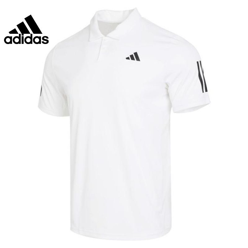 adidas 纯色翻领短袖运动休闲POLO衫男款 IS2295