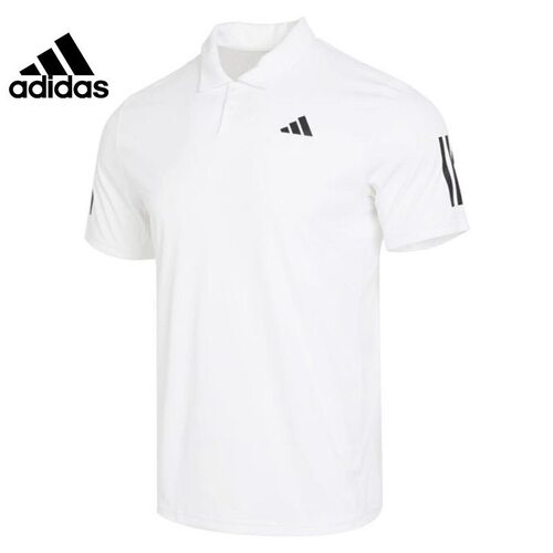 adidas 纯色翻领短袖运动休闲POLO衫男款 IS2295