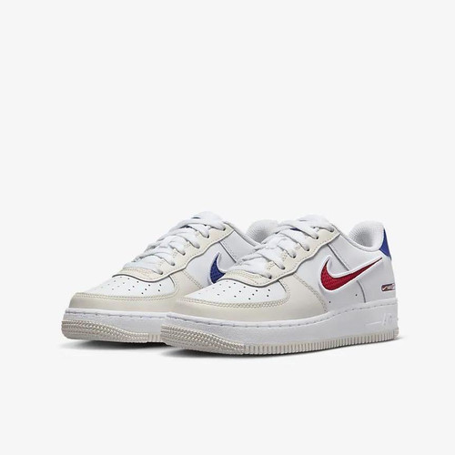 Nike Air Force 1 皮革运动舒适减震 低帮青少年板鞋 HF5744-146