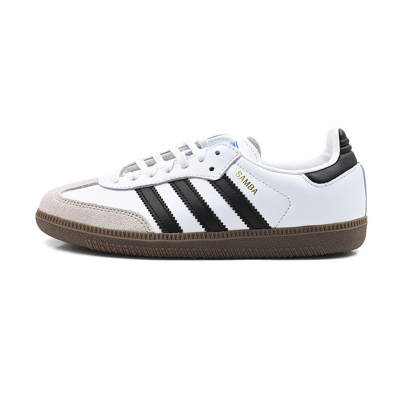 adidas originals SAMBA OG 舒适百搭防滑低帮 儿童板鞋 IE3675