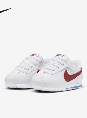 Nike Cortez 舒适耐磨轻便低帮儿童学步鞋 DM0952-115