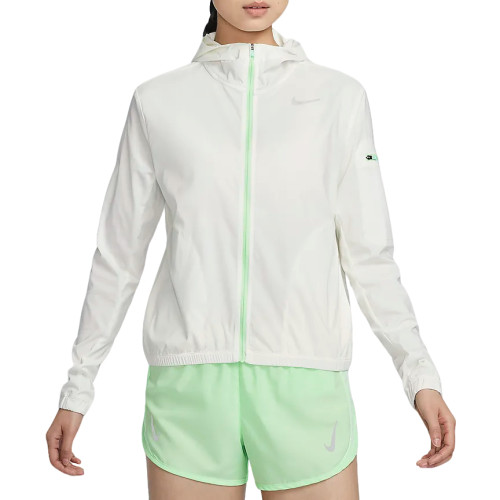 Nike 字母印花休闲透气轻薄连帽梭织夹克外套女款 HJ3948-133