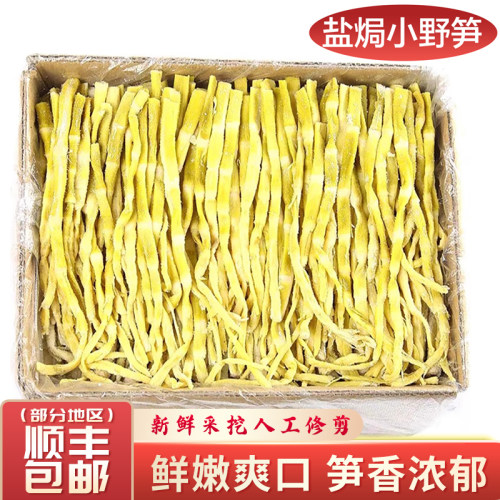 盐焗小野笋新鲜嫩笋尖野生小竹笋新鲜干货嫩笋尖盐焗笋干老鸭煲