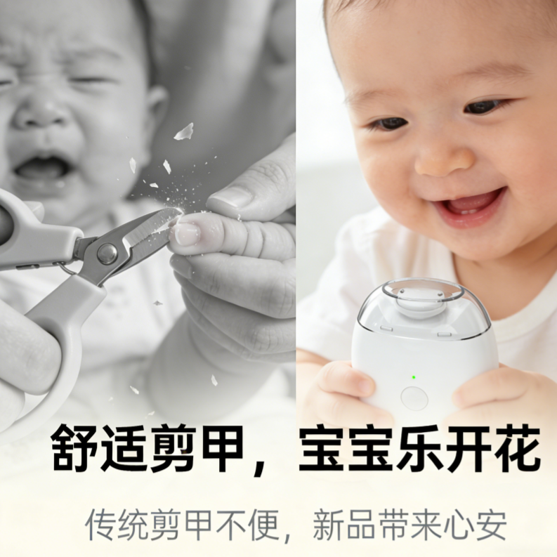 婴儿电动磨甲器 家用快充低音防夹肉 宝宝全自动修甲神器指甲钳,个人护理/保健/按摩器材,宝宝电动指甲刀/磨甲器,淘宝优惠券,粉丝福利购,淘宝优惠卷