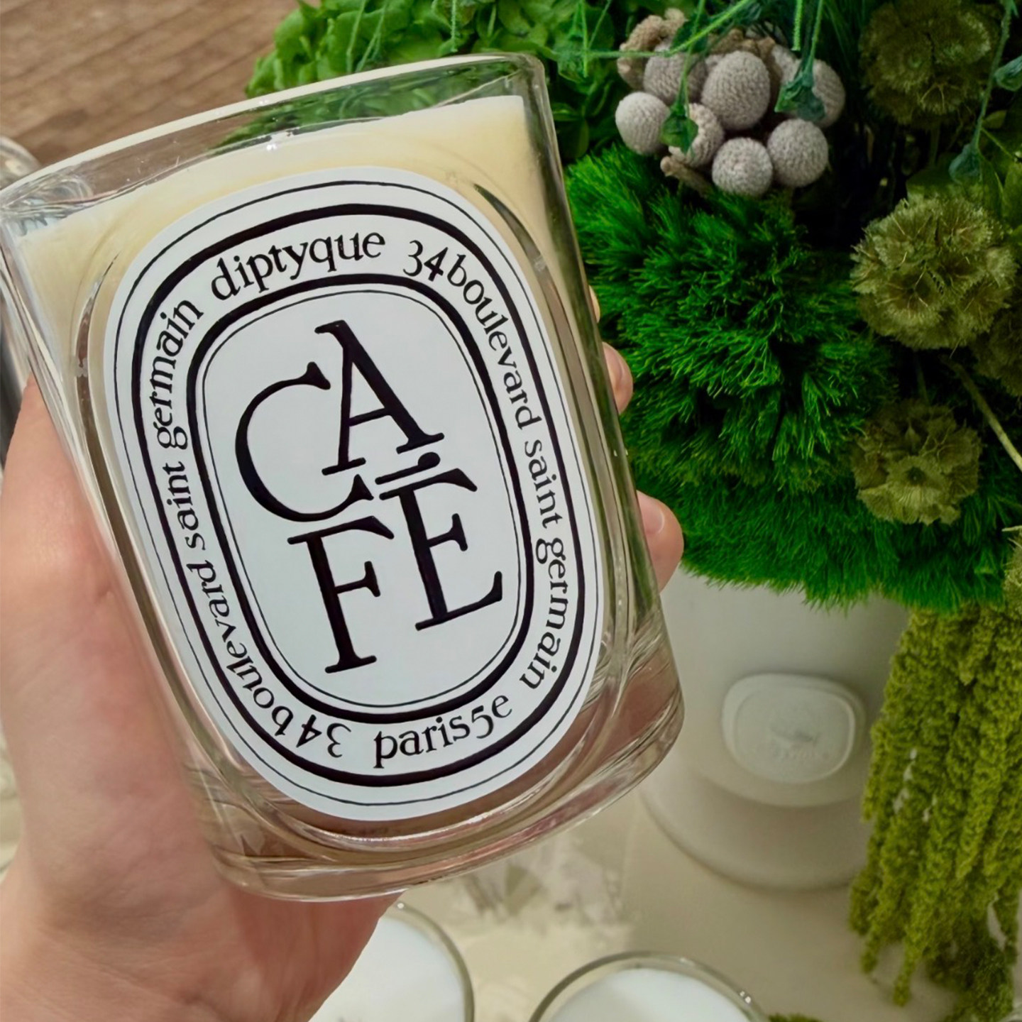 新品限定diptyque蒂普提克香薰蜡烛190g尤加利 咖啡 大黄清水百合