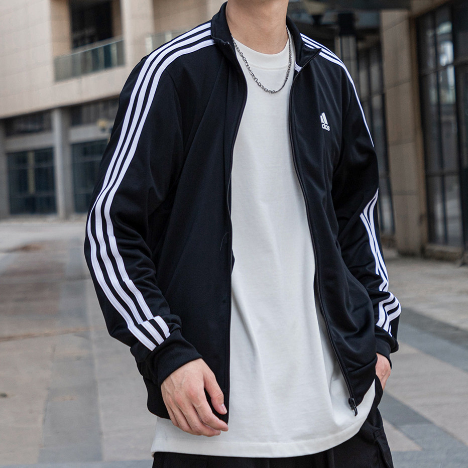Adidas阿迪达斯男装夹克官方正品棒球服2026秋季新款运动服外套