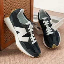 New Balance NB官方正品男鞋女鞋黑色休闲鞋复古运动鞋潮MS327KB1
