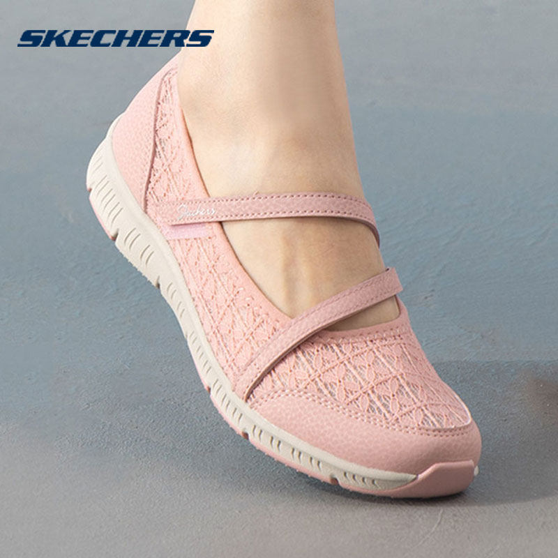 斯凯奇女鞋秋季款轻便单鞋妈妈鞋蕾丝健步鞋透气休闲鞋平底老人鞋,运动鞋new,运动休闲鞋,淘宝优惠券,粉丝福利购,淘宝优惠卷