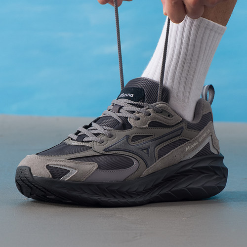 MIZUNO美津浓ASTRO LS跑步鞋2025冬季新款男女鞋运动鞋轻便老爹鞋