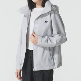 潮流休闲梭织夹克户外运动 外套女春秋2205新款 斯凯奇 Skechers