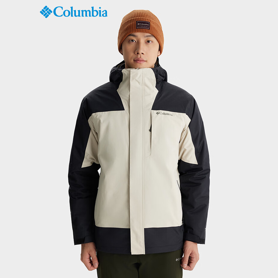 Columbia春秋新款户外连帽男防风防水休闲夹克外套XE5220