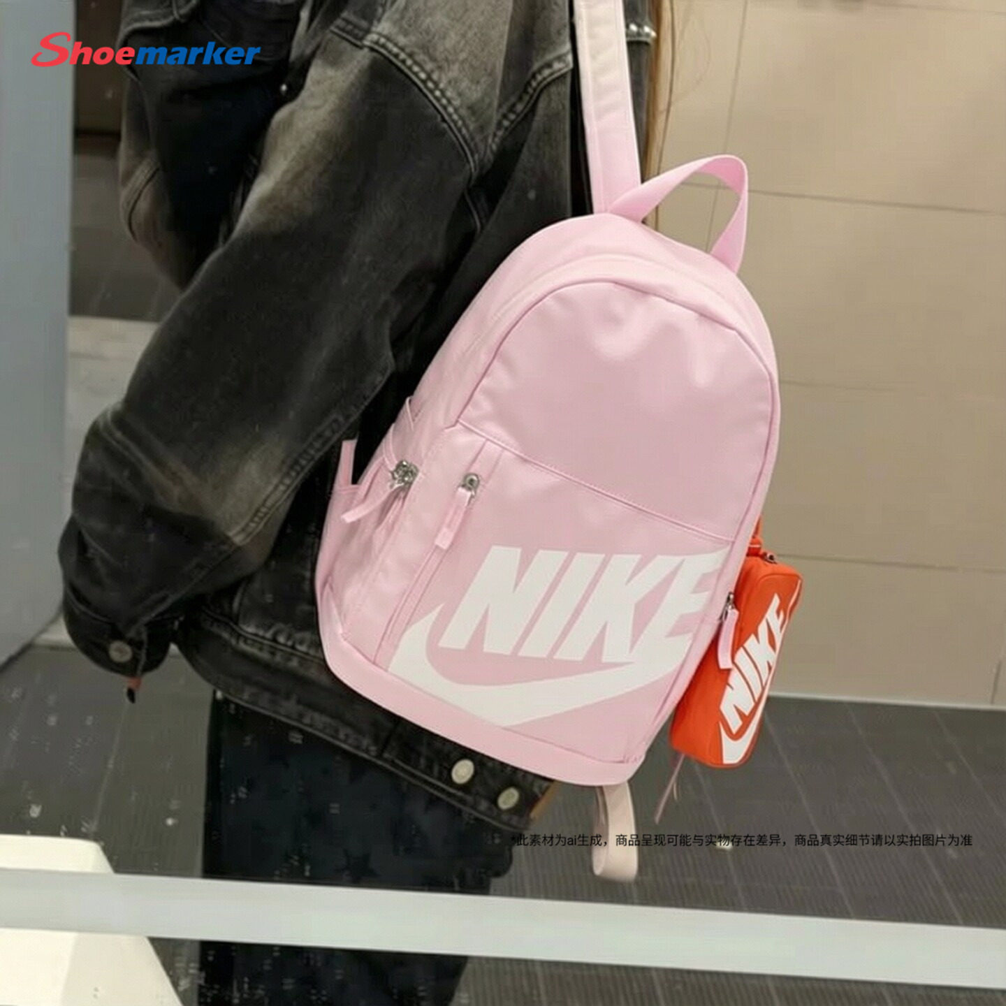 Nike耐克轻便双肩包2026秋新款大容量收纳电脑包便携旅行学生书包