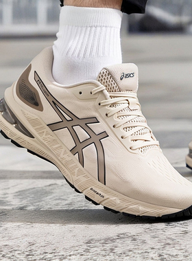 亚瑟士官方男鞋2026冬季新款GEL-CABLE跑步鞋缓震马拉松运动跑鞋