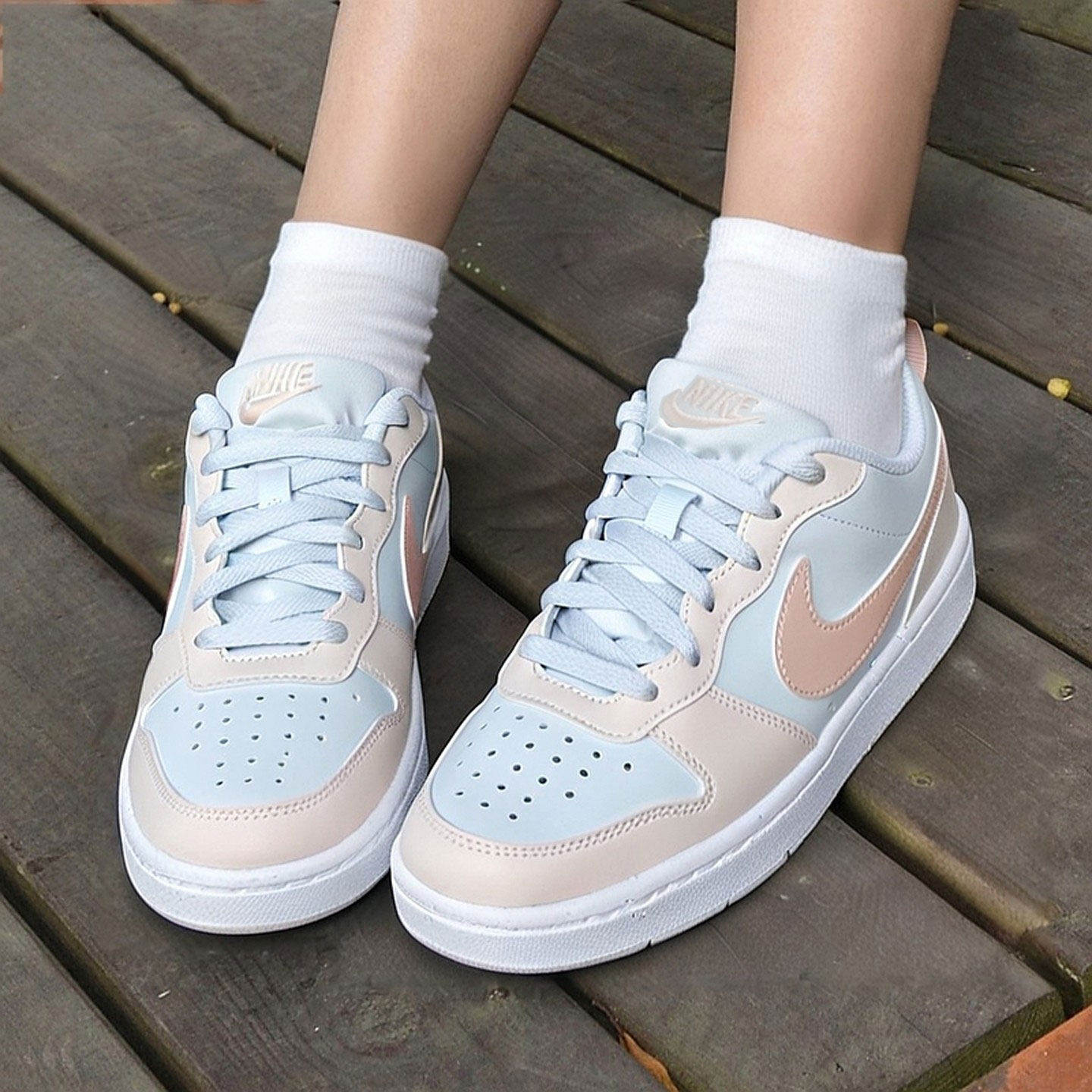 耐克正品2026新款板鞋COURT女鞋粉蓝色童鞋运动休闲鞋DV5456-404,运动鞋new,运动休闲鞋,淘宝优惠券,粉丝福利购,淘宝优惠卷