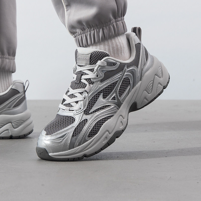 Mizuno美津浓TRAINER 2K V2男女鞋2025冬季新款运动老爹鞋休闲鞋