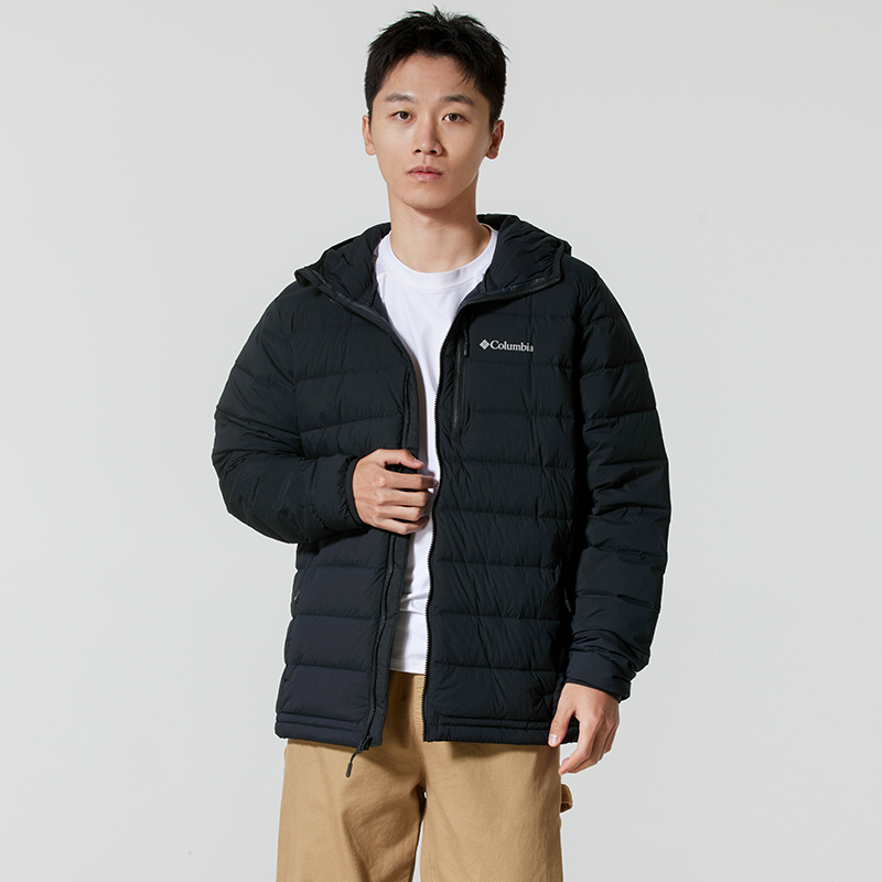 哥伦比亚羽绒服男户外2025冬季新款700蓬保暖运动服外套WE1852