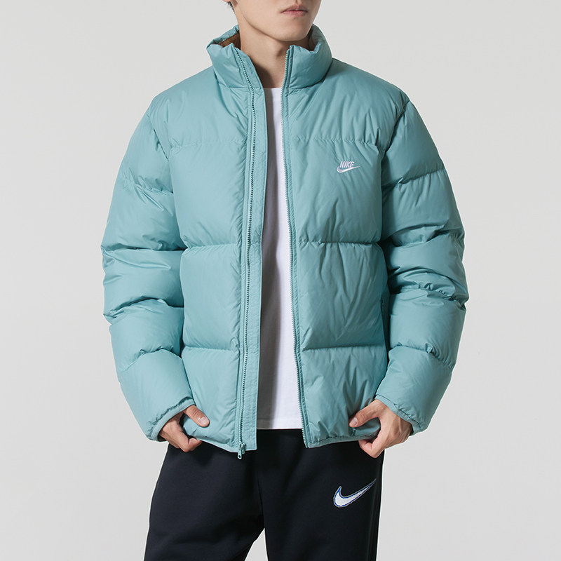 Nike耐克保暖羽绒服2025冬季新款宽松运动服立领户外面包服IB2976