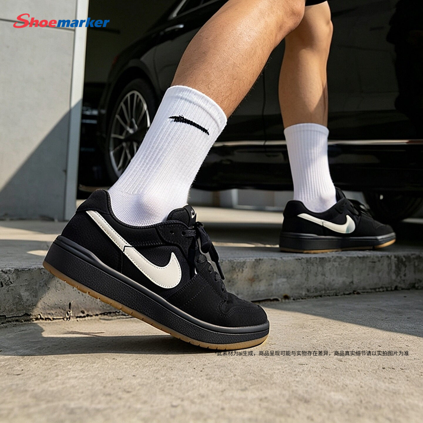 Nike耐克男款复古透气板鞋夏季图片