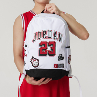 耐克双肩包男女Jordan运动包户外旅行收纳包AJ飞人大容量学生书包