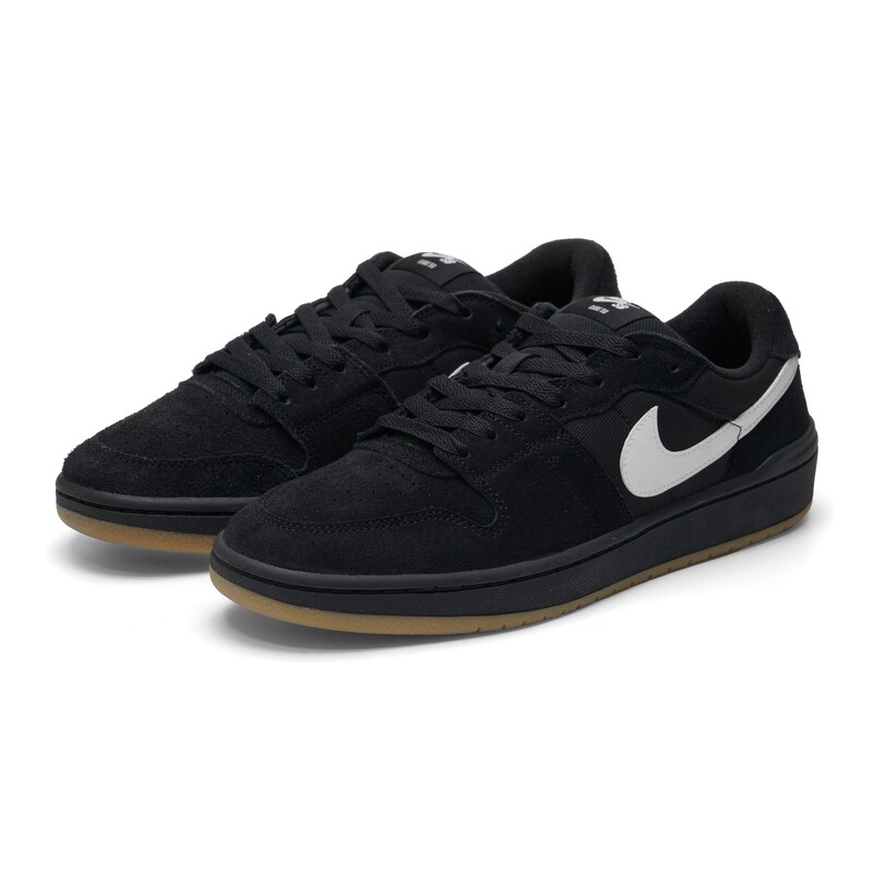 耐克NIKE官方正品男鞋黑色休闲鞋透气运动鞋低帮板鞋男IB0108-001